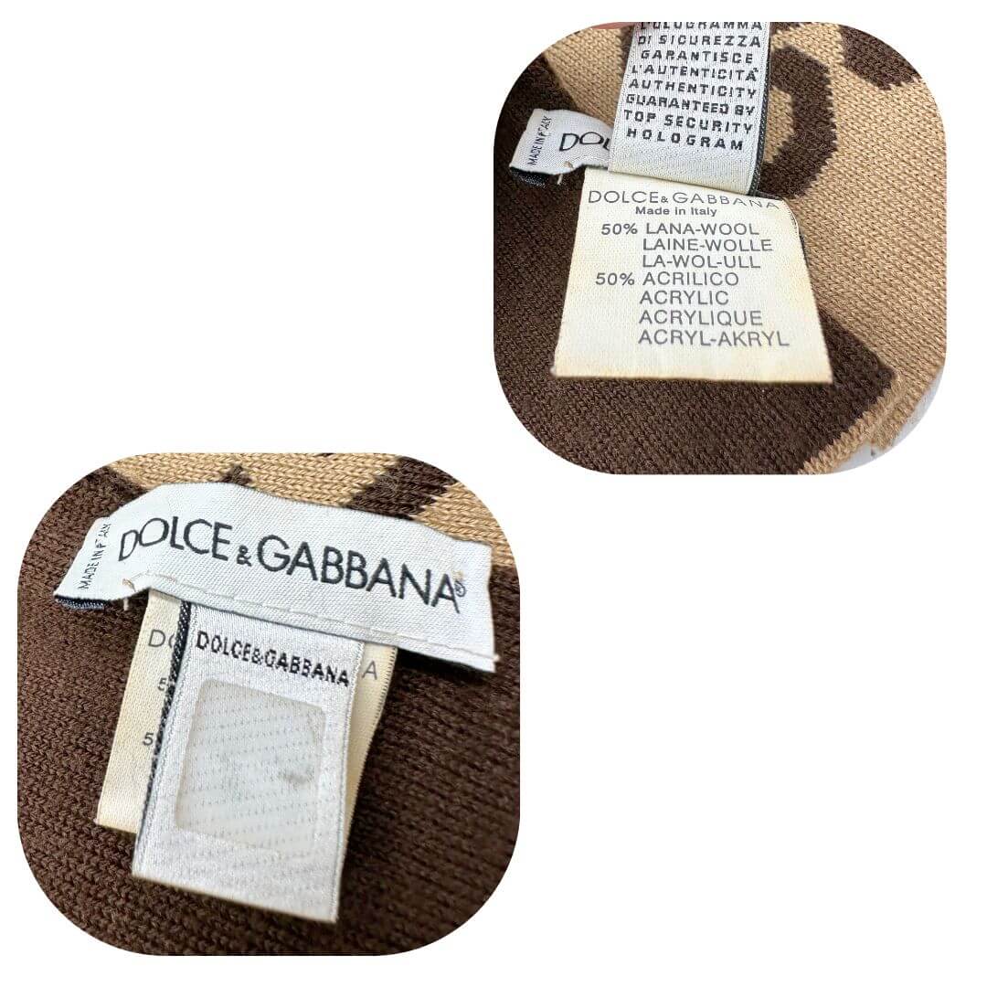 Sciarpa Dolce&Gabbana logata