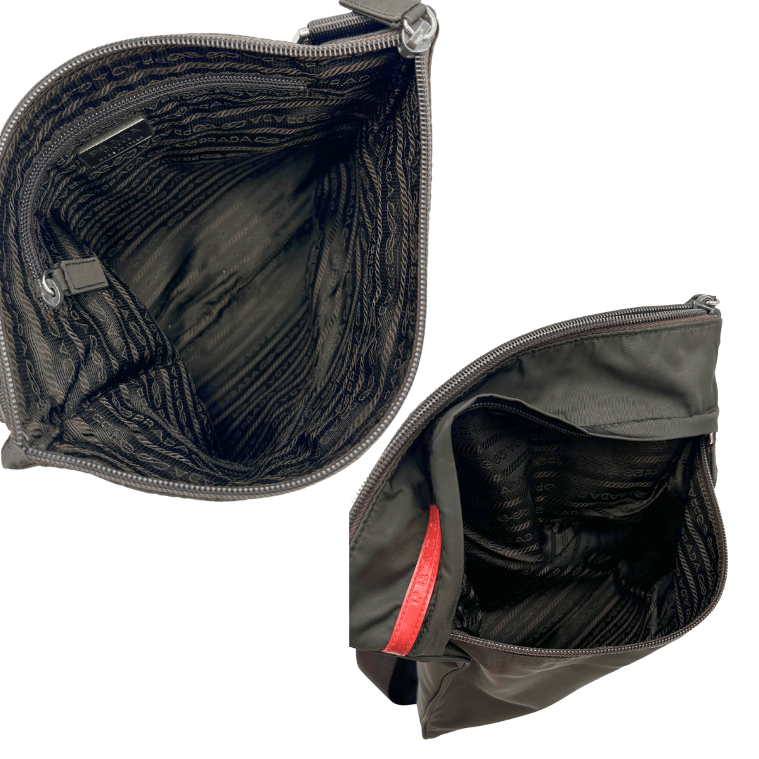 Tracolla Prada nylon