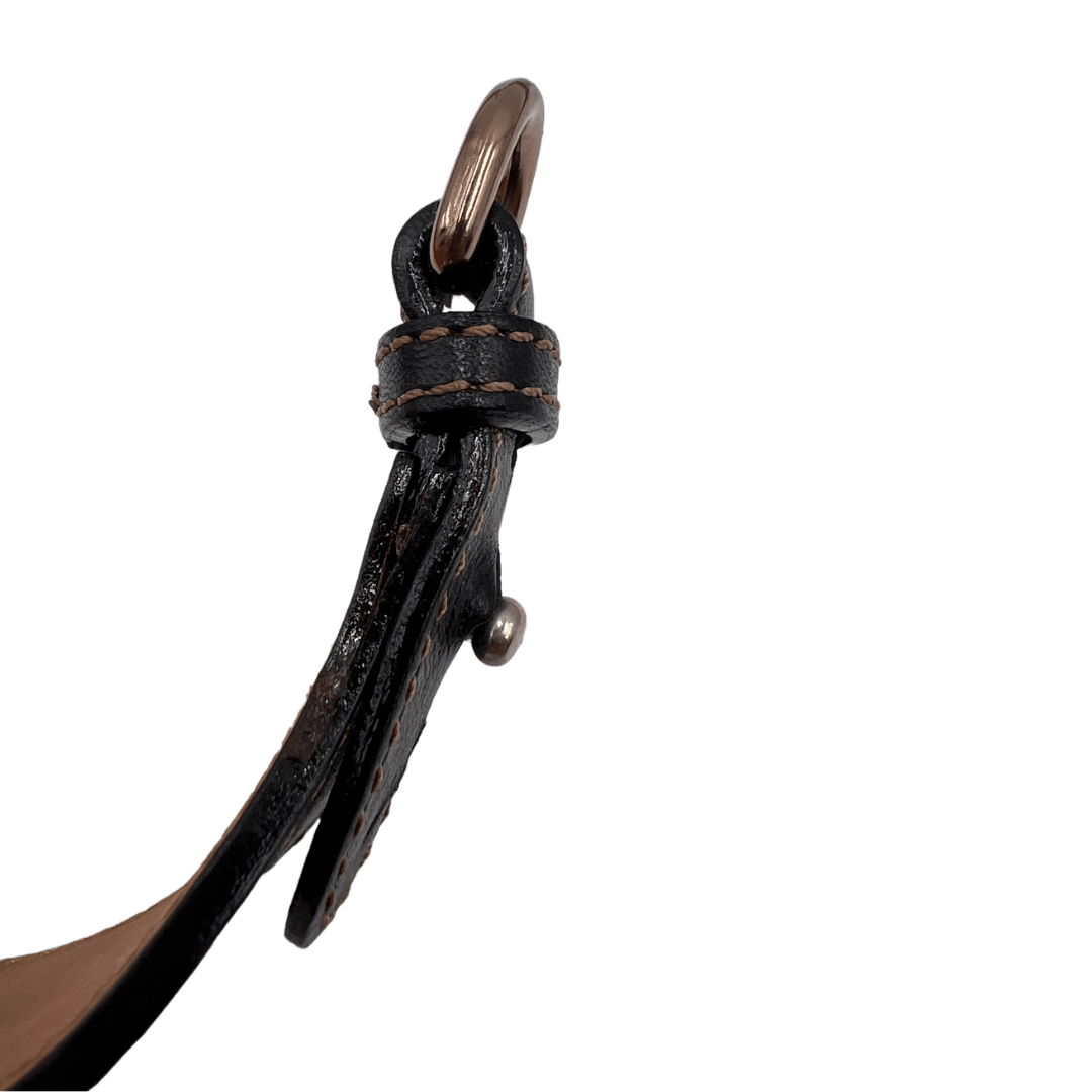 Cintura Fay in pelle nera