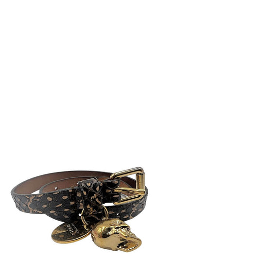 Foto bracciale Alexander McQueen con ciondolo teschio. Accessori di marca usati