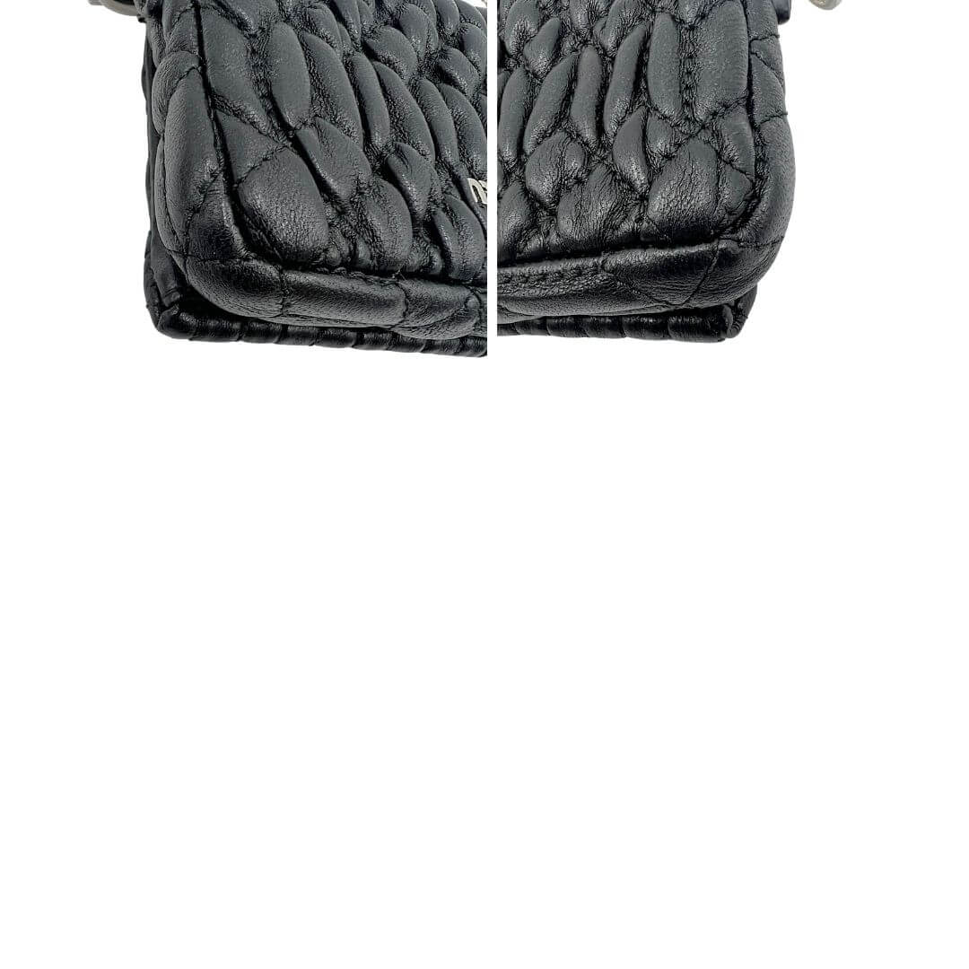 Micro Miu Miu pochette nera