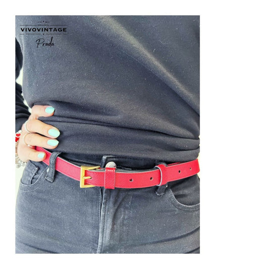 Cintura per marsupio Prada rossa tg 40