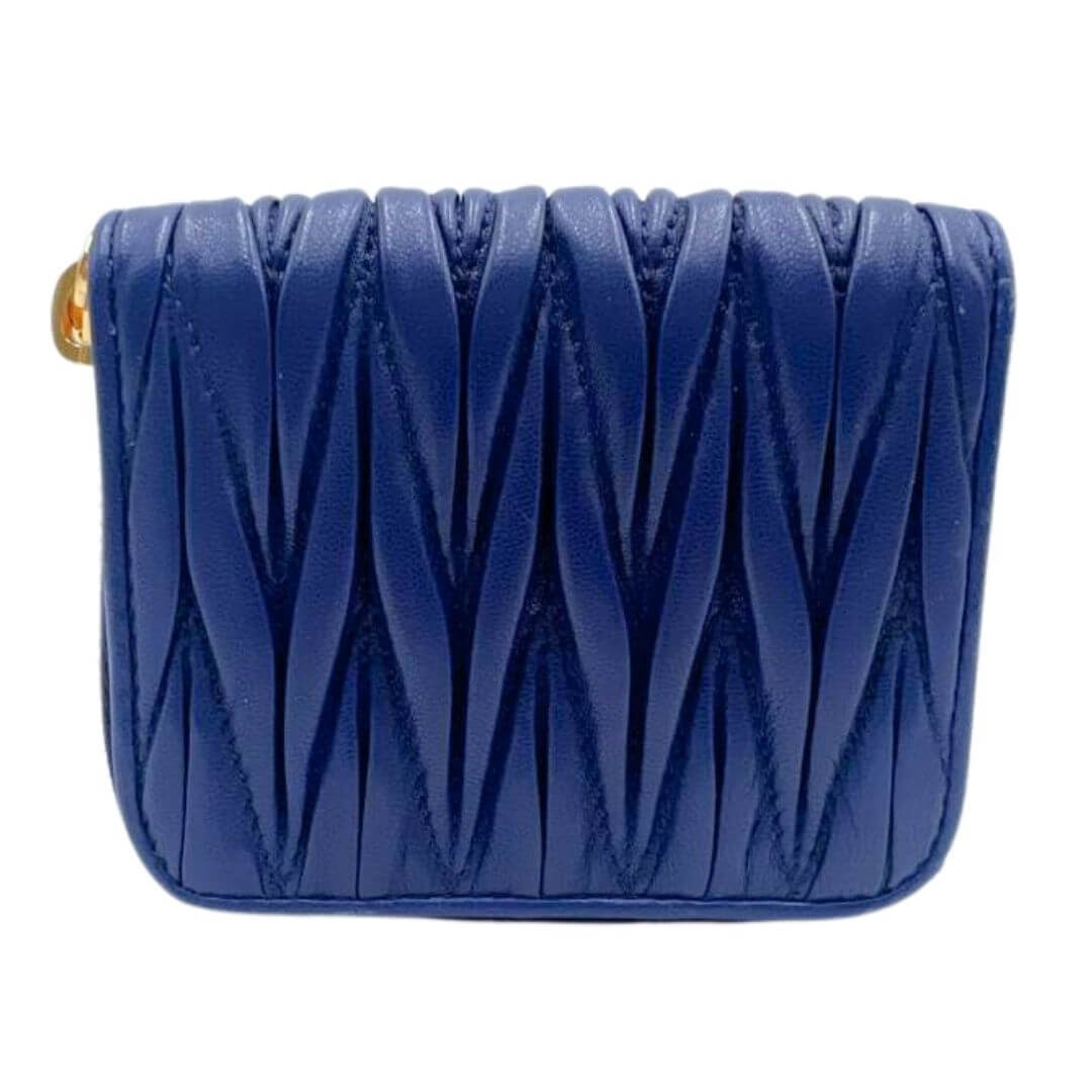 Portafoglio Miu Miu gaufré