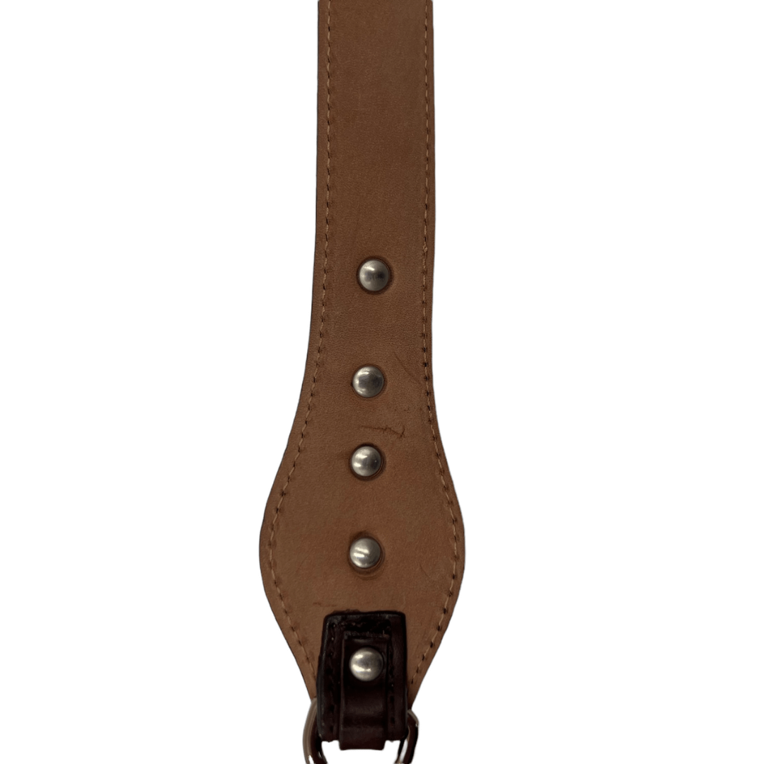 Cintura Fay in pelle marrone