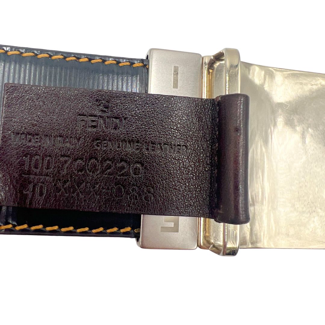Cintura Fendi zucca tg 48