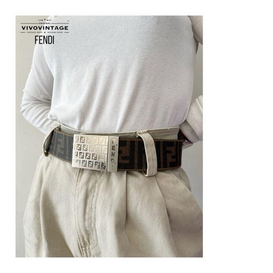 Cintura Fendi zucca tg 48