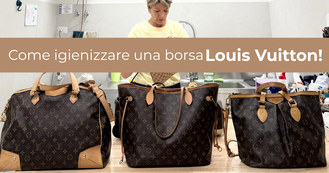 👜 Come pulire e igienizzare una borsa  Louis Vuitton senza rovinarla