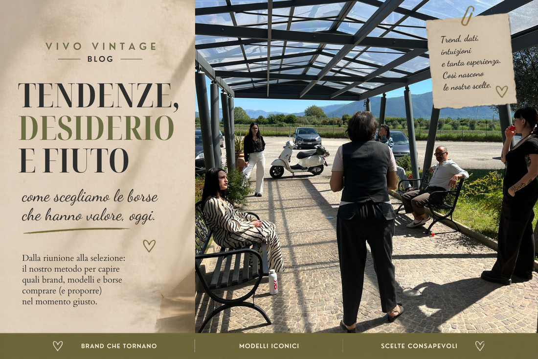Cosa compriamo quando compriamo borse vintage? Trend, desiderio e fiuto