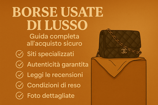 Borse usate di lusso: guida completa all’acquisto sicuro (e soddisfacente) online