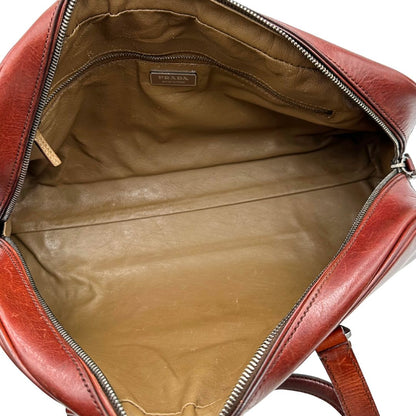 Bauletto Prada terracotta