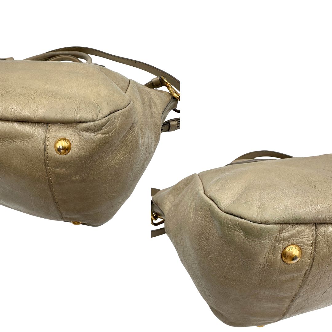 Satchel Prada con tracolla