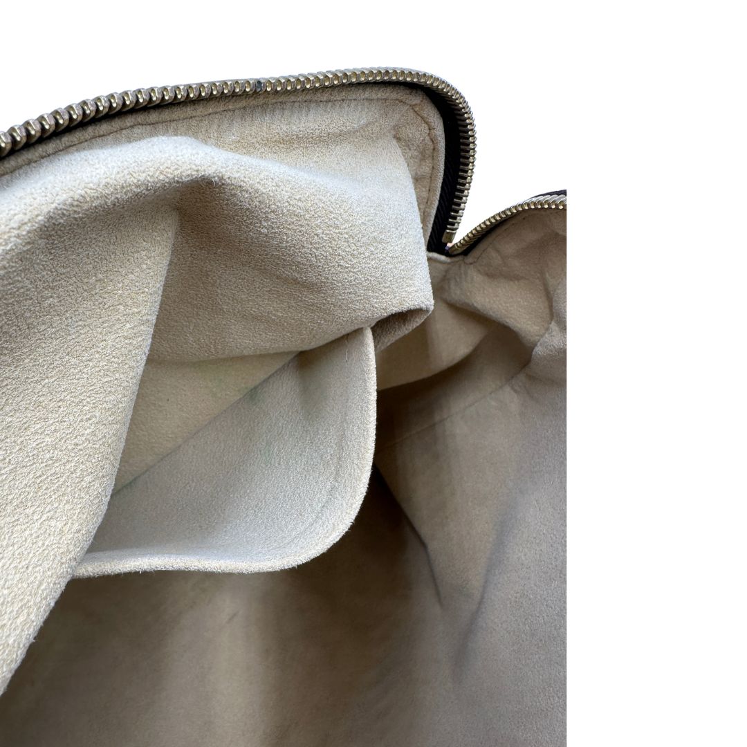 Taschino, Borsa LV in canvas monogrammato marrone e hardware dorato, nella versione MM, di lusso, originale, ottime condizioni, usata 