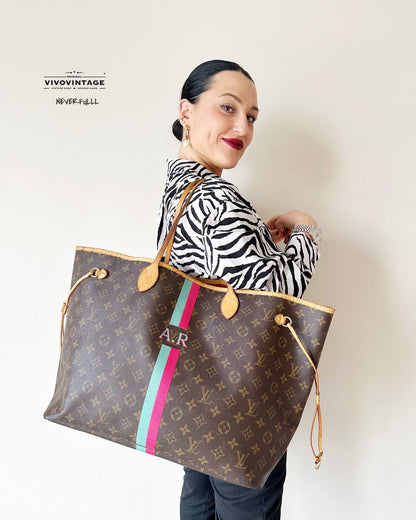 Louis Vuitton Neverfull GM personalizzata