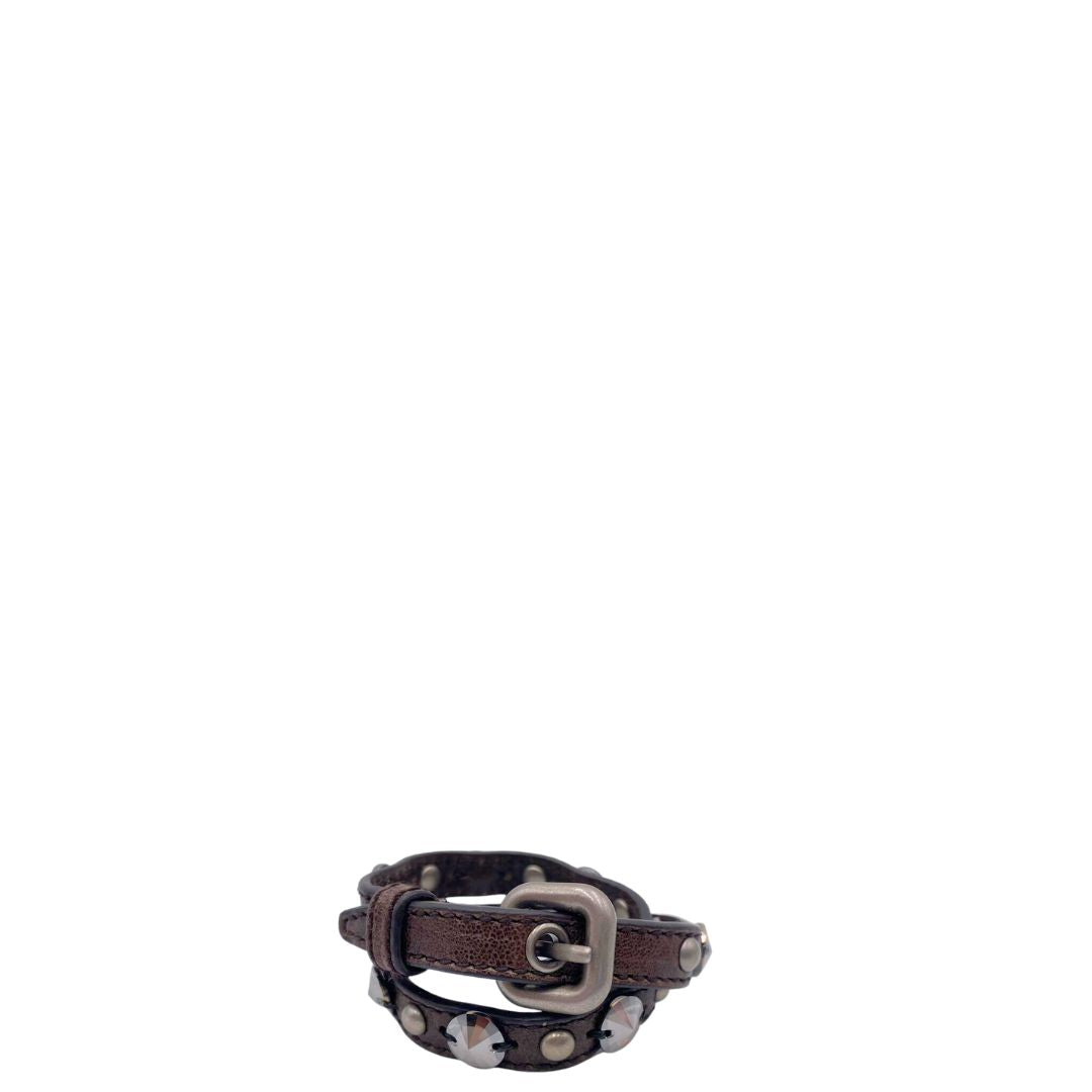 Bracciale Miu Miu marrone