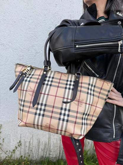 Shopper Burberry tartan