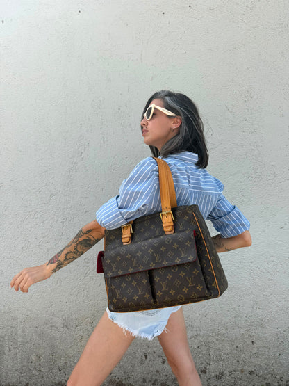 Multipli Cité Louis Vuitton marrone