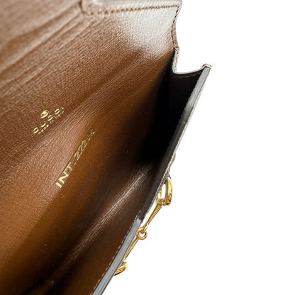 Porta documenti Gucci Horsebit 1955