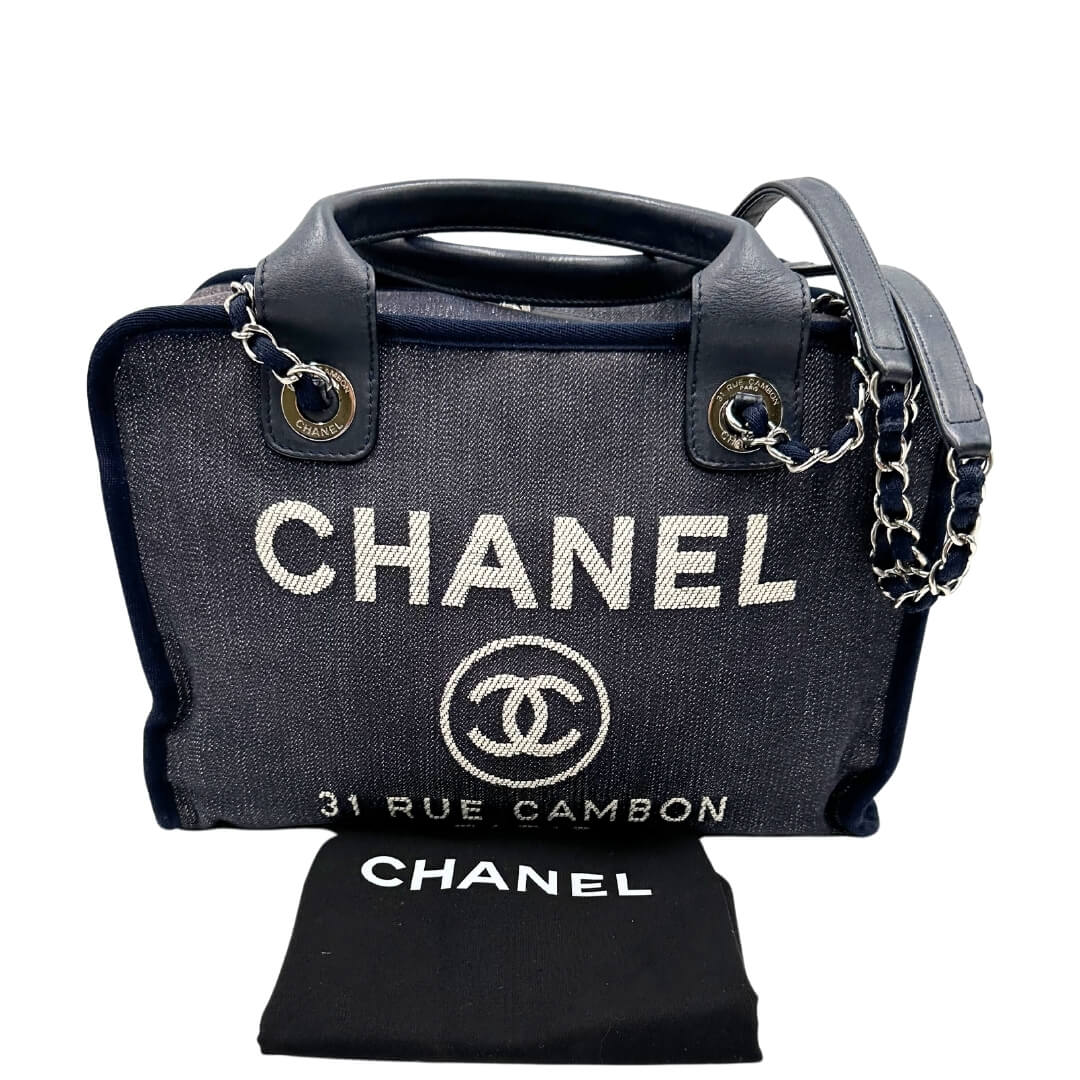 Shopper Chanel denim Cambon