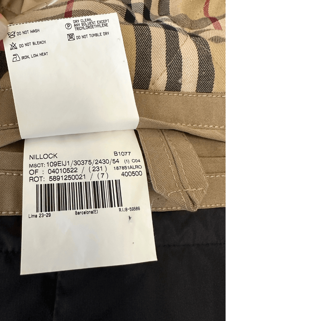 Trench Burberry da uomo Tg 54