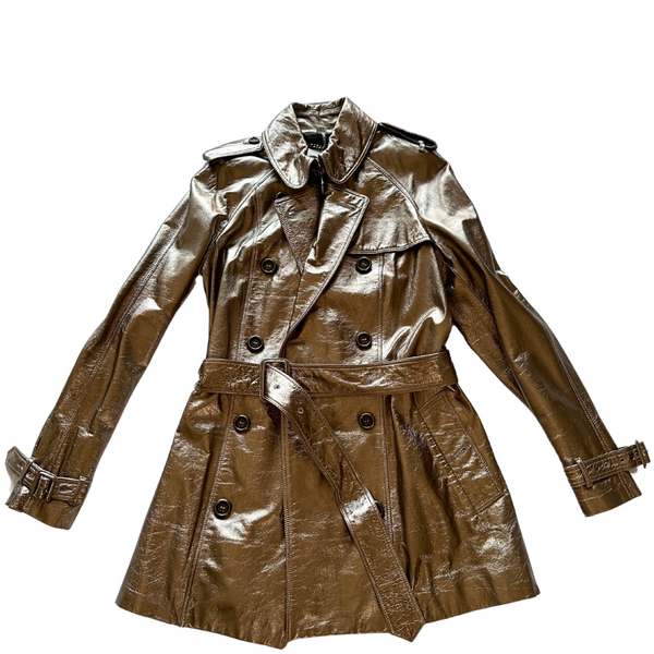 Trench Burberry oro tg 40