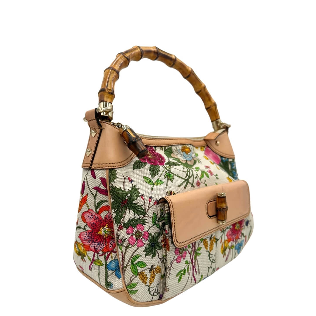 Borsa Gucci Flora Bamboo