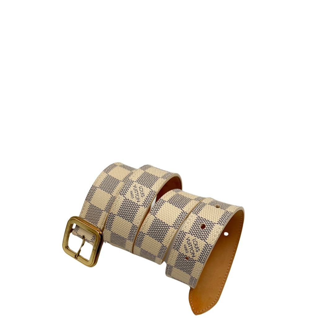 Cinta Louis Vuitton Damier Azur Tg 44