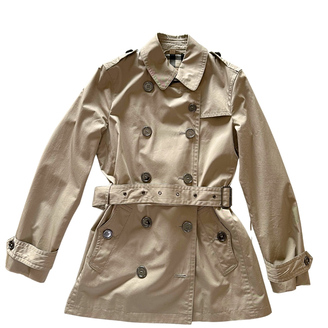Burberry trench coat size 40 Beige