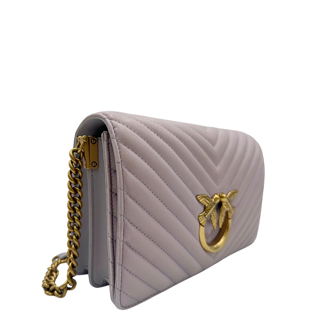 Classic Love Bag One Chevron Pinko