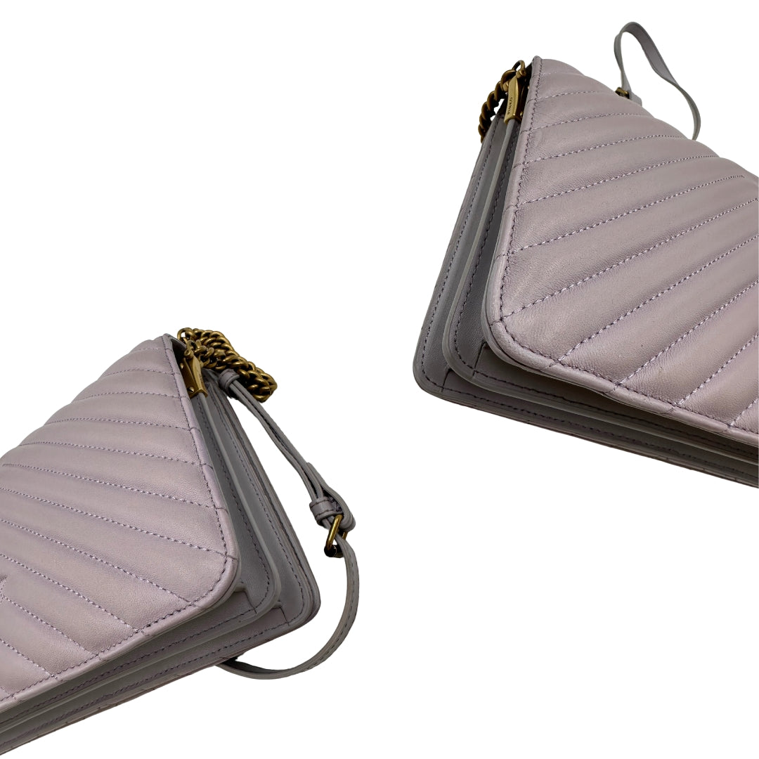 Classic Love Bag One Chevron Pinko