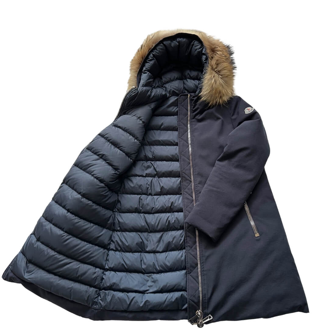 Piumino lungo Moncler tg S