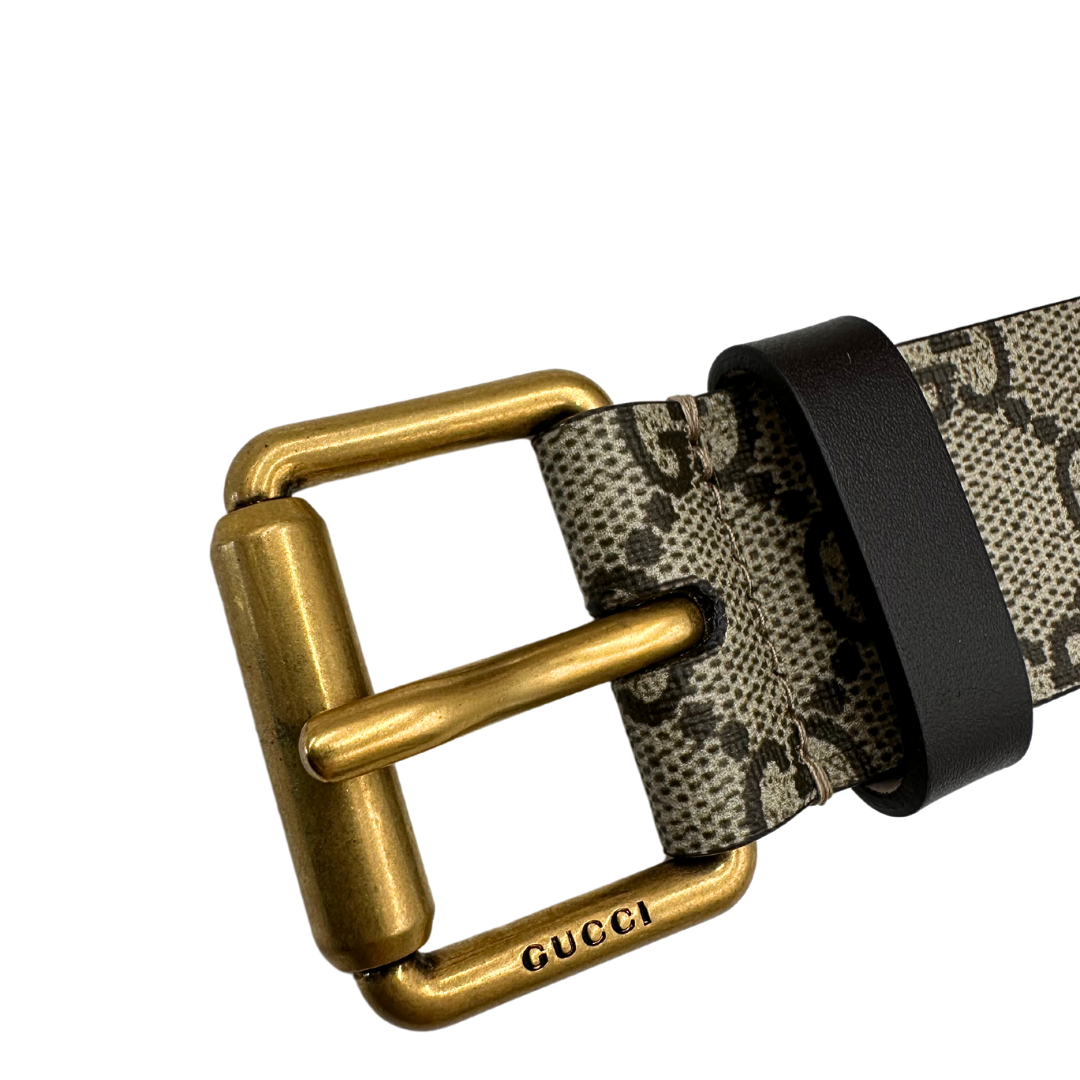 Gucci Supreme snake belt size 50 Vivo Vintage