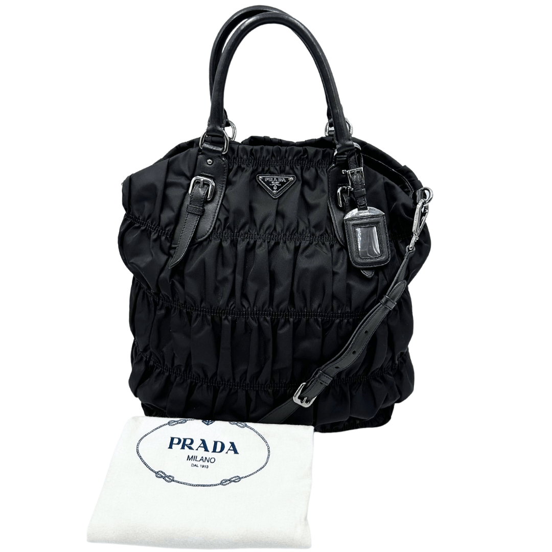 Shopper Prada goffrata