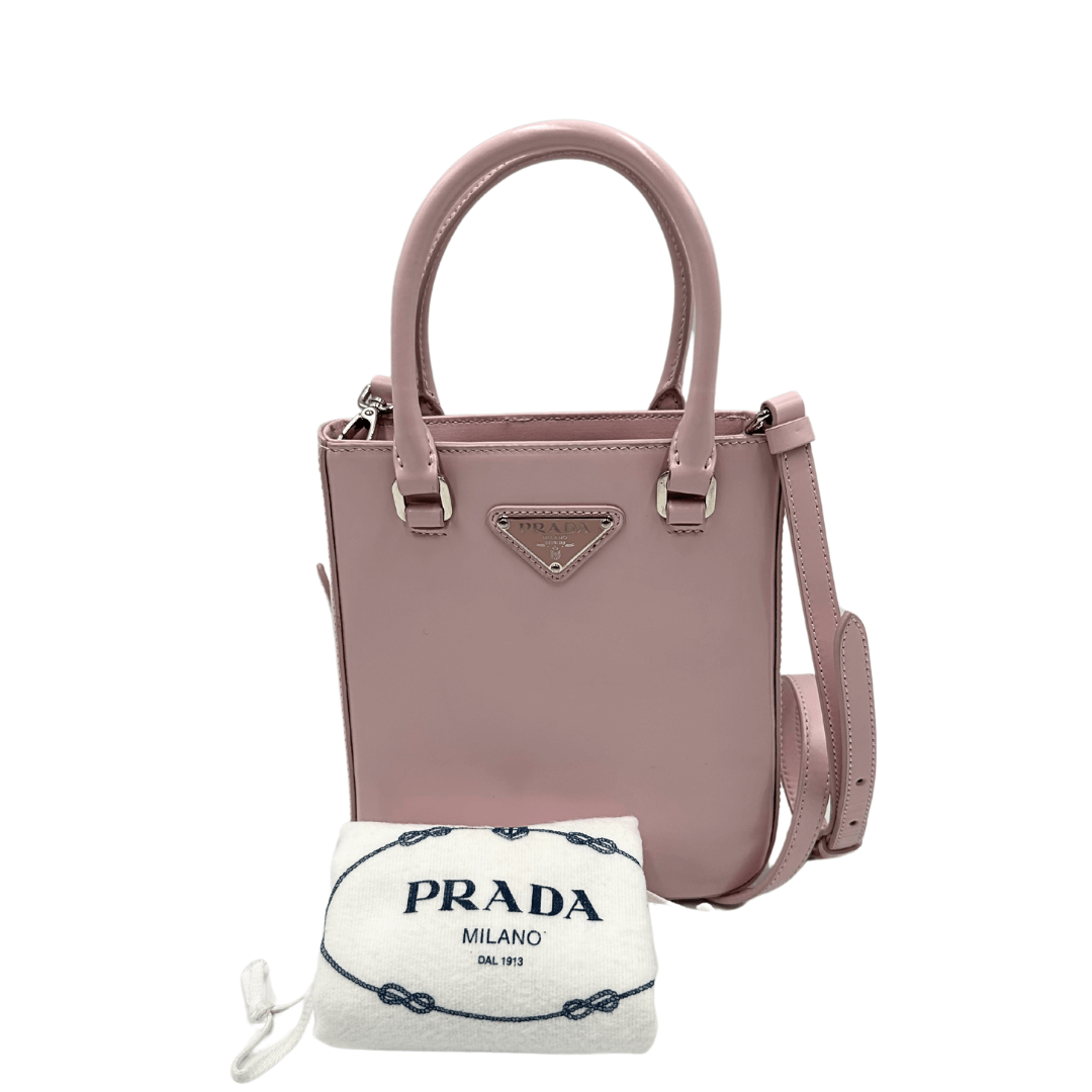 Mini tote Prada con tracolla