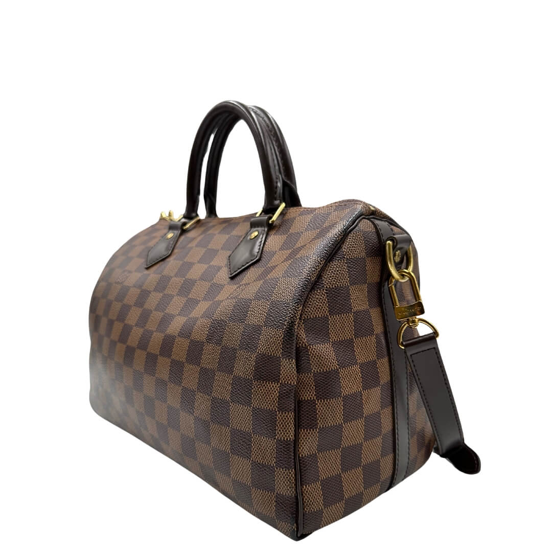 Speedy 30 Damier Ébène Bandoulière LV