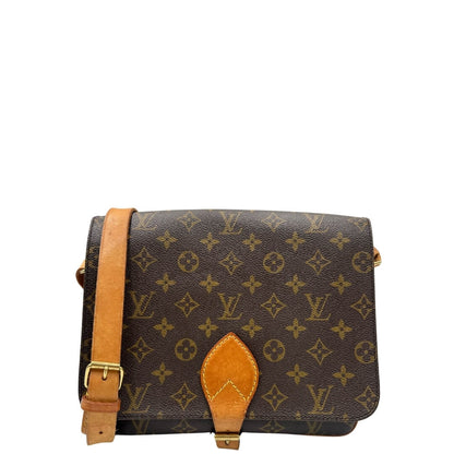 Borsa Louis Vuitton Cartouchière in tela monogrammata. Bags vintage di lusso originali