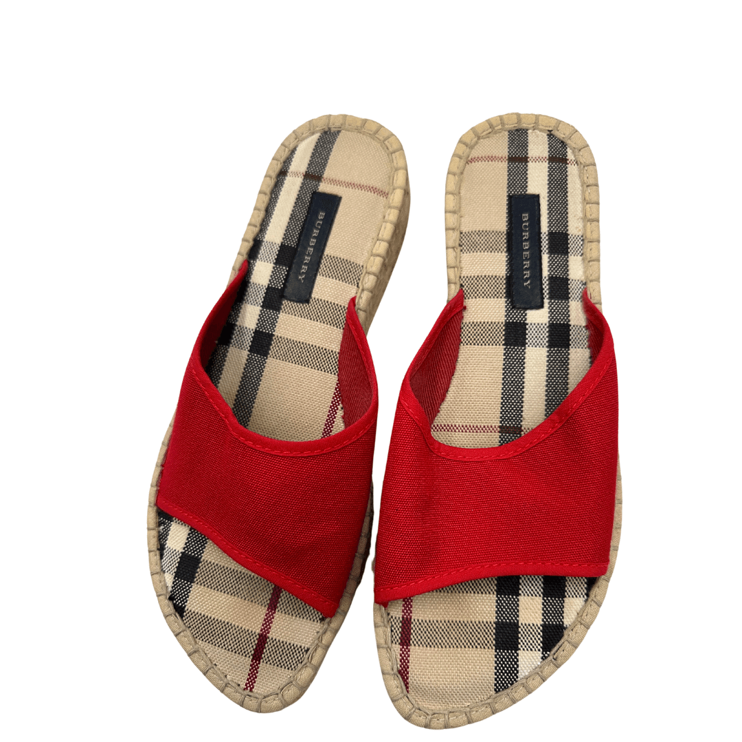 Sandali Espadrillas Burberry n 36