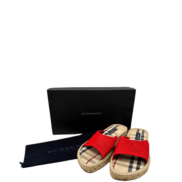 Sandali Espadrillas Burberry n 36
