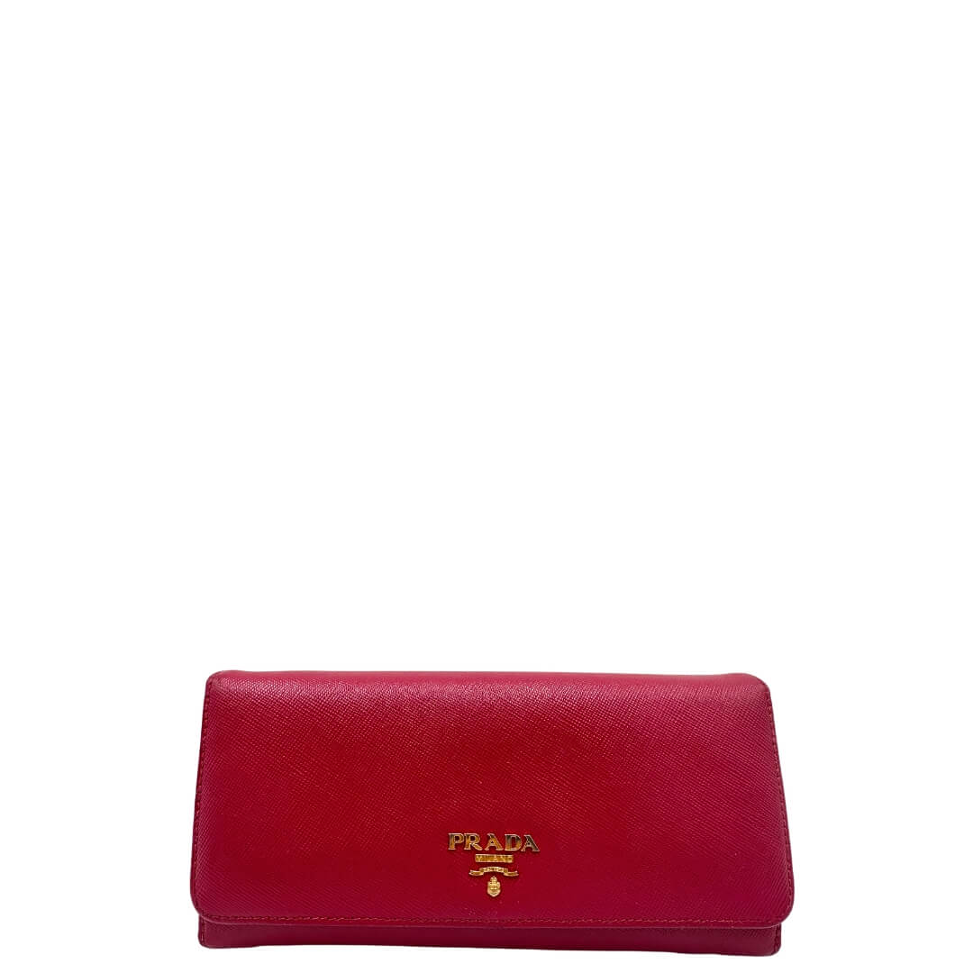 Portafoglio Prada saffiano Vivo Vintage