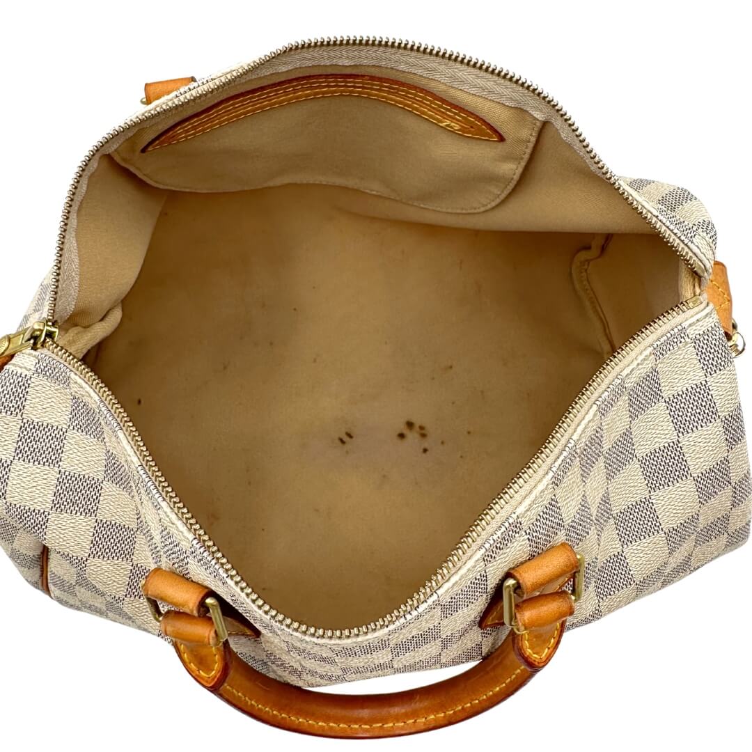 Speedy 35 Damier Azur personalizzato LV – foto 9 di 17