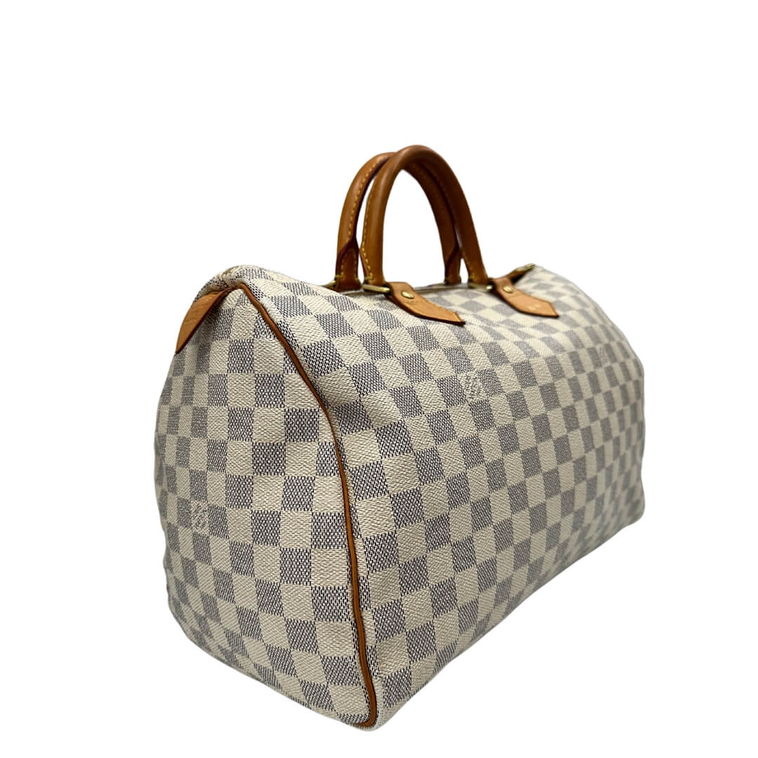 Speedy 35 Damier Azur personalizzato LV – foto 3 di 17