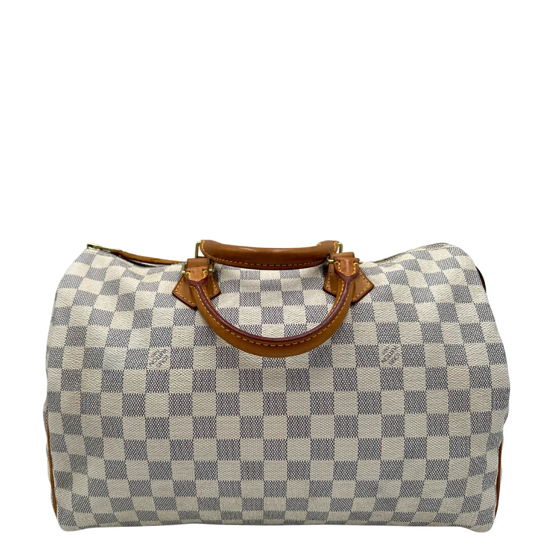 Speedy 35 Damier Azur personalizzato LV – foto 4 di 17