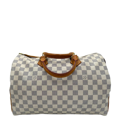 Speedy 35 Damier Azur personalizzato LV