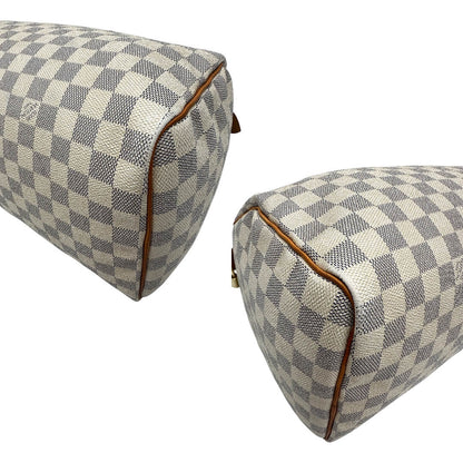 Speedy 35 Damier Azur personalizzato LV