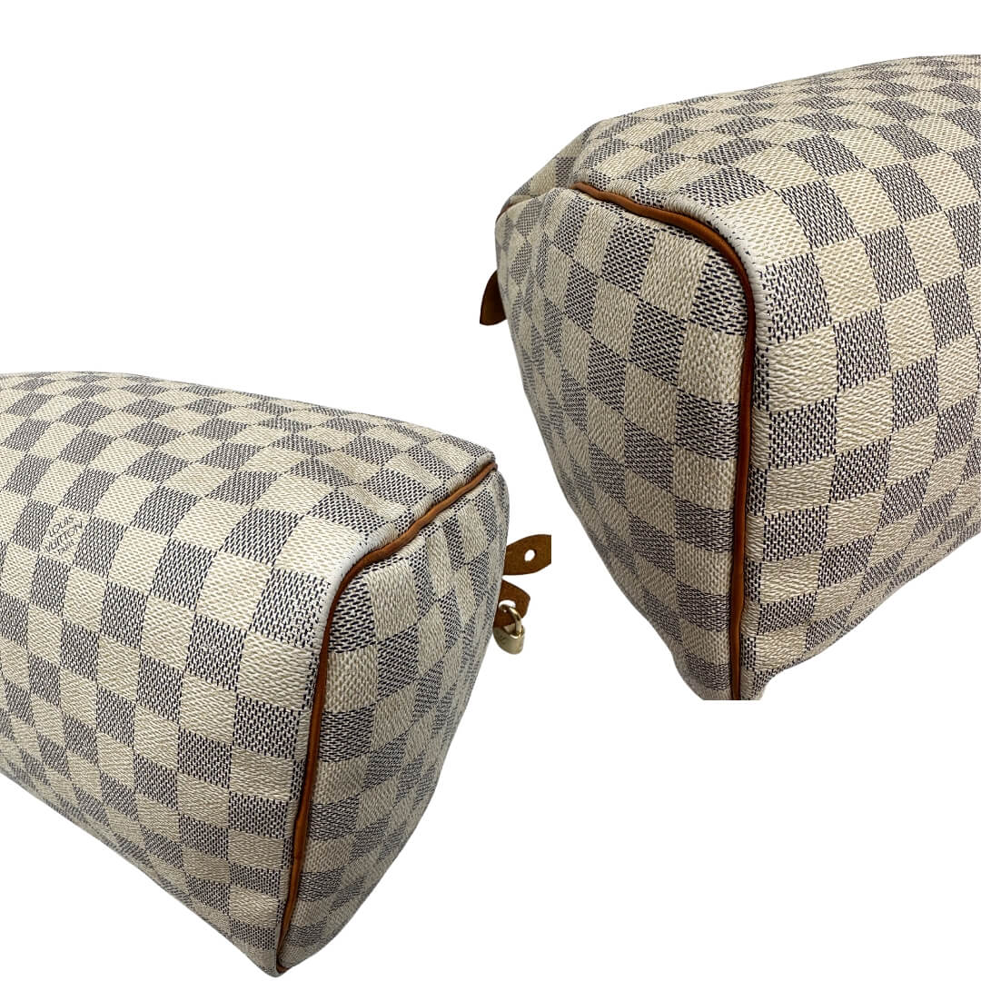 Speedy 35 Damier Azur personalizzato LV – foto 12 di 17
