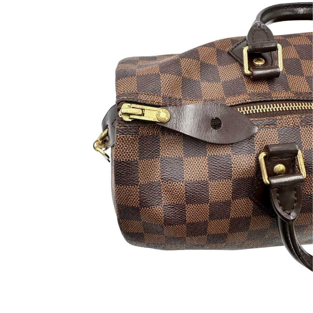 Speedy 35 Damier Ebène Louis Vuitton