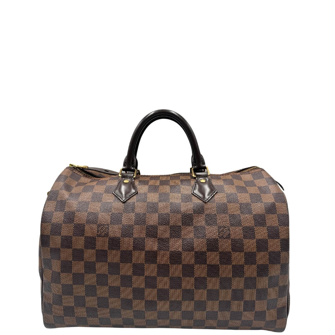 Speedy 35 Damier Ebène Louis Vuitton