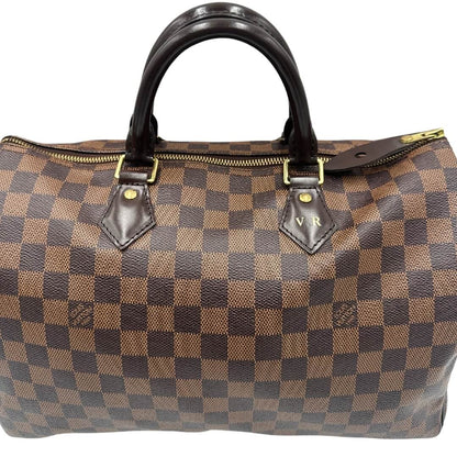 Speedy 35 Damier Ebène Louis Vuitton