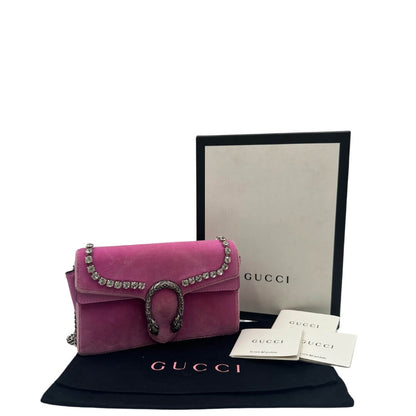 Mini Gucci Dionysus velvet