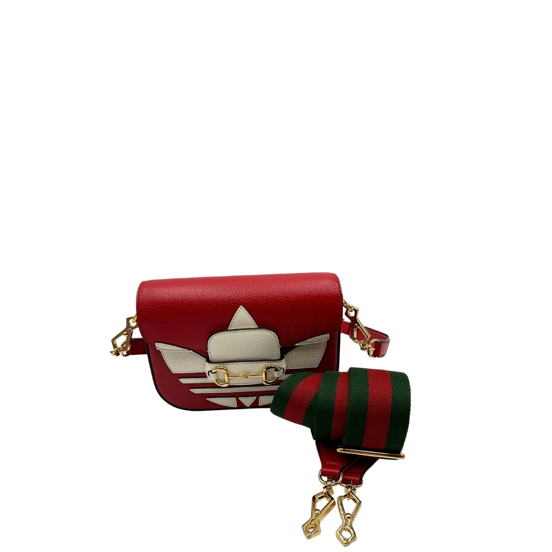 Tracolla Horsebit Gucci x Adidas