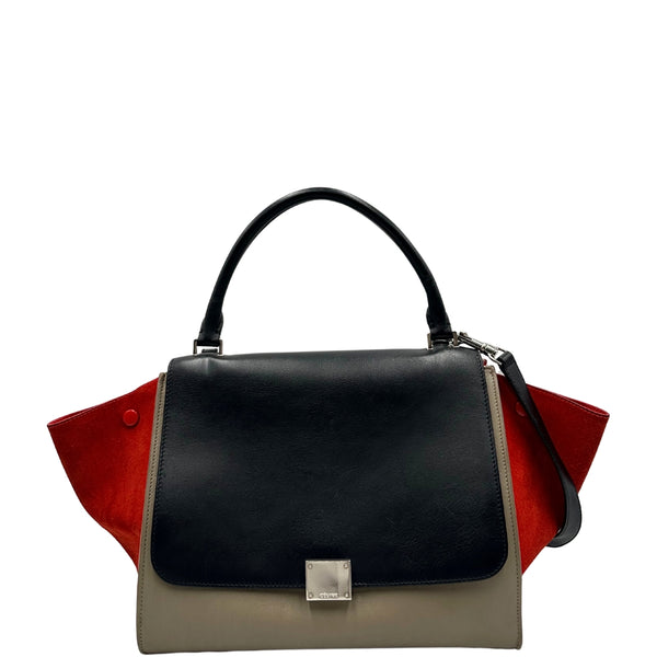 Borsa Trapeze Céline in pelle multicolore